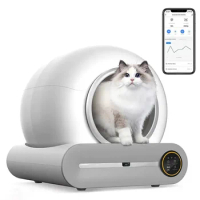 Luxury Large Enclosed Automatic Cat Toilet Auto Smart Intelligent Self-cleaning Cat Box smart ca box