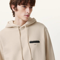 【ALLSAINTS】REDACT 純棉LOGO連帽衛衣 M001NC(寬鬆版型)