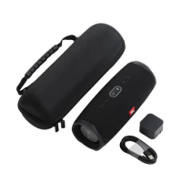 EVA Hard Case Travel Protective Wireless Bluetooth Speakers Cases For for JBL Charge 5 jbl Charge 5 Extra Space (ONLY CASE)