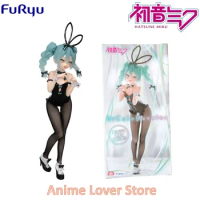In Stock Original Furyu Vocaloid Hatsune Miku BiCute Bunnies Hatsune Miku Rurudo Anime Figure Toys for Kids Gift