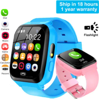 A7 Kids Smart Watch 1.44inch Touch Screen Multi Language Built-in Game Phone Watch 2G SIM Card Camera Smart Watch for Children