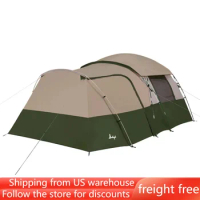 With Garage Style Vestibule Nature Hike Tent 6 Person Dome Tent Freight Free Camping Supplies Travel Equipment Beach Tourist