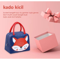 Tas Bekal Makanan Karakter Tas Tempat Makan Pendingin Portabel Lunch Bag Tas Bontot Anak Sekolah