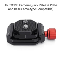 ANDYCINE Camera Quick Release Plate and Base ( Arca-type Compatible)