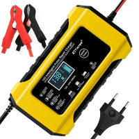 Bộ sạc acquy, máy sạc ắc quy TIANYE 12V 6A kèm phục hồi bình,sạc bình acquy,tự ngắt khi đầy,khử sunf