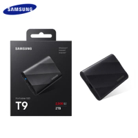 SAMSUNG Portable SSD External HD Hard Drive T9 Solid State Drive USB 3.2 Type-C NVMe PSSD 1TB 2TB 4TB Hard Disk Max 2000Mb/s KR