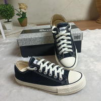 sepatu sekolah - sepatu sekolah pendek warior unisex 100% original Casual Shoes Pria Sneakers Hitam