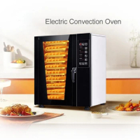 China Commercial Cake Oven Roasted Bread Pizza Toaster 180L Counter Top 10 Trays Convection Oven Built-in Ovens