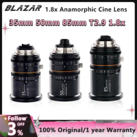 GREAT JOY BLAZAR LENS 35mm 50mm 85mm T2.9 1.8x Anamorphic Cine Lens for Sony E ARRI PL+Canon RF Leic