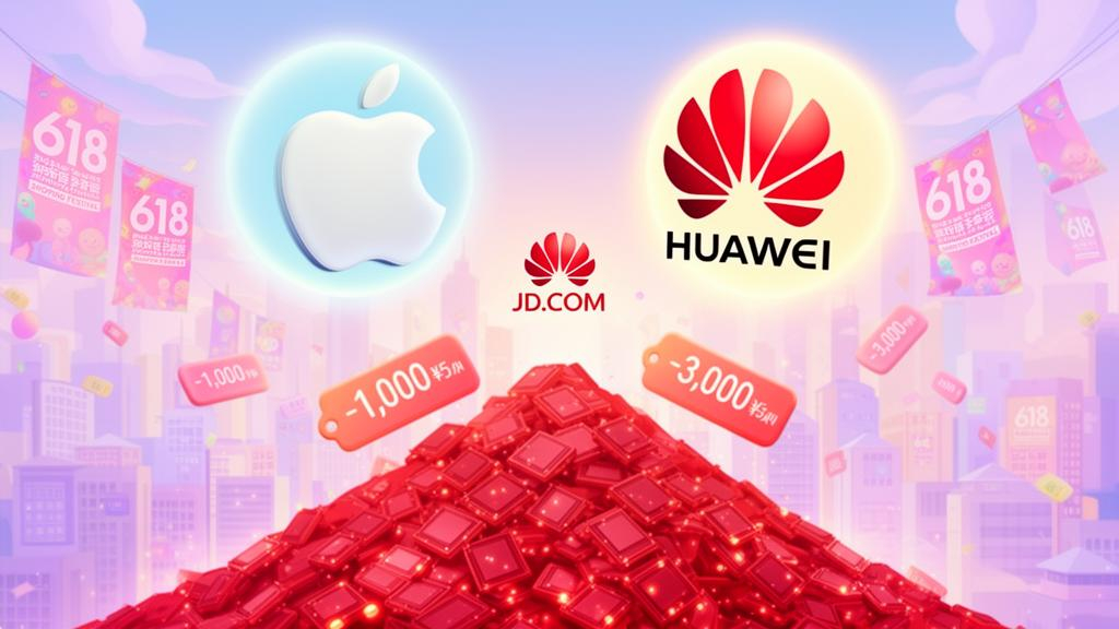 618商戦】メモリーチップ高騰下でAppleとHuaweiが逆風の値下げ、スマホ