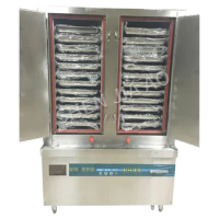 24/36 LayersDouble Door Electric Food Steamer Whole Cabinet Electric Steamer Rice Steaming Cabinet Rice cooker 380V 25KW/35KW