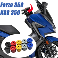 Motorcycle Accessories CNC Handlebar Grips Ends Plug Cover For HONDA FORZA350 FORZA 350 NSS350 2021 2022 2023