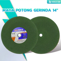 Mata Potong Besi 14 Inch Muscle Cow Batu Gerinda Cutting Disc 14\ Tajam Awet"