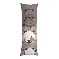 Panda Bear Hug Bubu Dudu Long Pillowcase Cushions Cover Cushions Home Decoration Pillows For Sofa