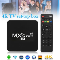 MXQ PRO 4K 5G Android TV BOX RK3228A Quad Core TVbox 8G 16G 2.4G Wifi 4K 3D Smart TV Android 10.0 TV BOX MXQ PRO 4K Sep Top Box