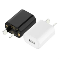100pcs 5V 1A 2A New Zealand Australia AU Plug USB Fast Charger AC Power Wall Travel Adapter for Samsung iPhone Mobile Phone PC