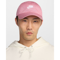 NIKE 耐吉 日常百搭 水洗 金屬扣 鴨舌帽 男女棒球帽-粉色 U NK CLUB CAP U CB FUT WSH L-FB5368699