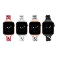 【NINE WEST】Apple watch 質感鍊條蘋果錶帶(Series 1/2/3/4/5/6/7/8/SE/Ultra/Ultra 2 全系列適用)