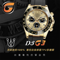 【RX-8】RX8-G3第7代保護膜 勞力士ROLEX-迪通拿貴金屬膠帶 含鏡面、外圈 系列腕錶、手錶貼膜(迪通拿 膠帶)