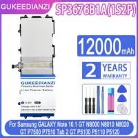 Tablet Battery SP3676B1A (1S2P) For Samsung GALAXY Note 10.1 GT N8000 N8010 N8020 GT P7500 P7510 Tab 2 GT P5100 P5120 Batteria