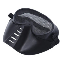 Mask Airsoft protective mask Paintball Black New