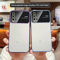 Luxury Original Large Window Phone Case For Huawei Nova 5Pro Nova 5Pro 5T Transparent Full Protection Soft Shockproof Back Cover