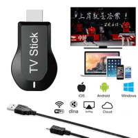 M2 Pro Wireless WiFi TV Stick Display TV Dongle HDMI-compatible Smart TV Screen Projector 1080P 4K For DLNA Android Google