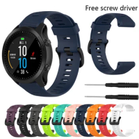 22mm Watch Strap Bands For Garmin Fenix 5 Plus 6 6X Pro Smart Watch Strap For Forerunner 945 935 Quick Release Silicone Bracelet