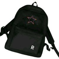 Tas Ransel BINTANG KATONG COWOK CAsual Trendy SEKEN HTAM football sekolah pria wanita Kanvas Laptop