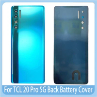 ORI For TCL 20 Pro 5G Back Housing Back Cover Battery Case T810H for TCL 20 Pro 5G Back Battery Cover Replacement Parts