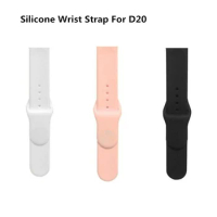 Silicone Strap for D20 Smart Watch TPU Waterproof Durable Bracelet for Y68 Smart Watch High Quality Wrist Band Black White Pink