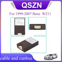 QSZN Android Canbus Box HW:V2 SW:V5 For 1999-2007 Benz W211 Harness Wiring Power Cables Car Radio 2 DIN