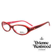 【Vivienne Westwood】經典土星款光學眼鏡(紅 VW132_04)