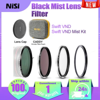 Nisi Black Mist 1/4 ND 1-5 Stops Swift Lens Filter Kits UV Filter Variable Adjustable Neutral Density 67mm 72mm 77mm 82mm 95mm