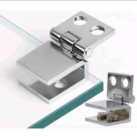 Mini Engsel Kaca Jepit Glass Hinge Door l Engsel Pintu Kaca Lemari