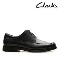 【Clarks】男鞋 Un Aldric Park GTX 全新升級寬楦優質GTX防水紳士鞋(CLM78154D)