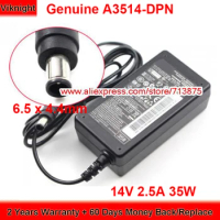 Genuine 14V 2.5A AC Adapter A3514-DHS for Samsung UN22F5000AFXZC LS32F351FUEXXY S24C570HL C32F391FWE S27D390H LS27D360 Monitor