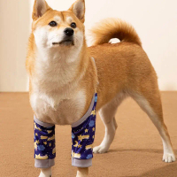 Medium and Large Dog Pet Knee Pads Anti-Dirt Anti-Dust Clothes Joint Protection Sleeve Elbow Pads Do