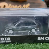 Diecast Miniatur Toyota Starlet grey skala 1:64