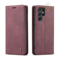 Casing untuk Hp Samsung S22 Ultra Super Wallet Pro Case PE Leather Full 360 Degree TPU Waterproof Re