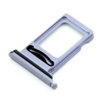 Silver/Grey/Red/Yellow/Green/Purple Color Dual SIM Card Tray Holder for Apple iPhone 11