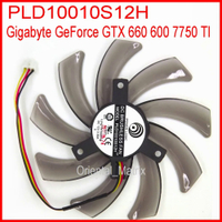 [Biel] จัดส่งฟรี PLD10010S12H 12โวลต์0.30A 95มิลลิเมตรสำหรับ Gigabyte GeForce GTX660 GTX600 GTX750TI กราฟิกการ์ดพัดลมระบายความร้อน