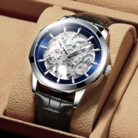 AILANG 2022 Men's Automatic Mechanical Watch Hollow Fashion Sports Watch High-end Men's Casual Business Watch New