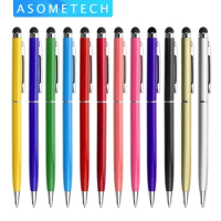 10 Pcs Universal 2 in 1 Stylus Pen Drawing Capacitive Screen Caneta Touch Pen for Mobile Android Phone Tablet Pencil Accessories