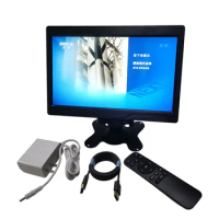 10.1 inch IPTV Bluetooth Broadcast TV USB WIFI Android Apple Projection Screen LCD TV Monitor