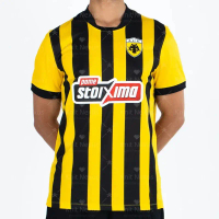 Áo bóng đá đội nhà AEK Athens mùa giải 2025–2026, áo Hy Lạp cho mùa thu, nhanh khô, áo thun nam, quầ