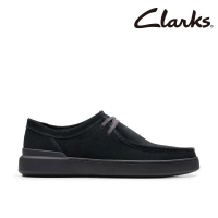 Clarks 男鞋 Courtlite Seam 兩眼孔袋鼠鞋設計休閒鞋(CLM76727C)