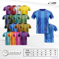 เสื้อคอกลมพิมพ์ลาย New collection  รุ่น L-049  สินค้าดี