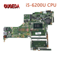 OUGEDA DAX1BDMB6F0 836097-601 836097-001 main board for HP Pavilion 15-AB 15T-AB Laptop Motherboard i5-6200U CPU full tested