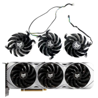 NEW T129215SU RTX3080 RTX3060 RTX3070 GPU Cooling fan Cool the GALAX RTX3060 3070 3080 3090 Ti METALTOP graphics card fan